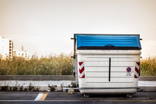 Secure document shredding during office clearance